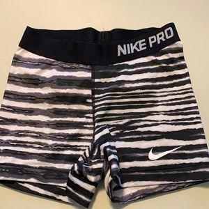 Nike pro spandex shorts
